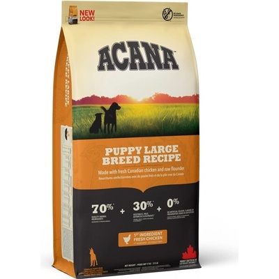 Acana Puppy Large Breed kuracie & krůta & hejk 17 kg