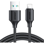 JOYROOM Кабел USB-A към Lightning Joyroom S-UL012A9 2.4A/0.25m (черен) (S-UL012A9 0.25M LB)