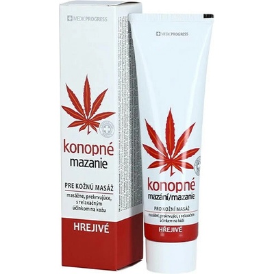 MedicProgress konopné mazanie hrejivé 100 ml