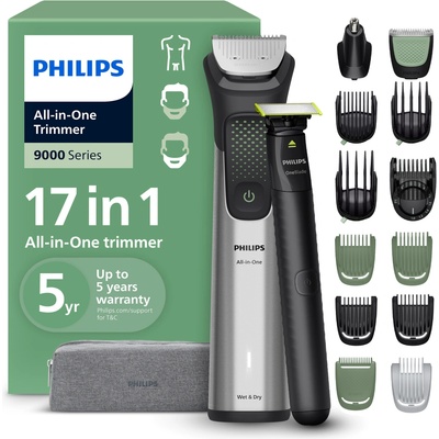 Philips MG9535/15 + Philips OneBlade na tvár