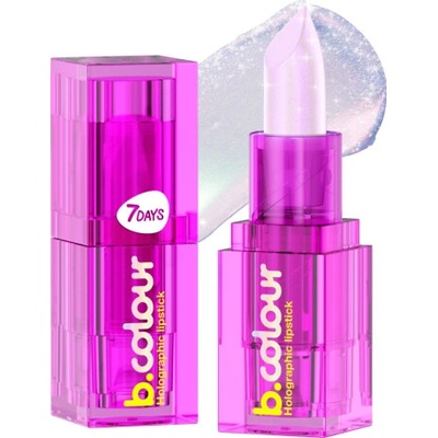 7 Days B,Colour Holografická rtěnka 02 Unicorn 4 g