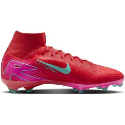 Nike Футболни бутонки Nike Zoom Mercurial Superfly 10 Pro Firm Ground Football Boots - Red/Green