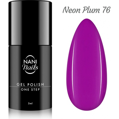NANI gel lak One Step Neon Plum 5 ml