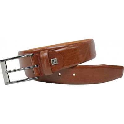 Pierre Cardin Pierre Cardin pánský kožený opasek 5101 koňak