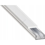 SmartLED Вграден профил за led ленти 1 м сребрист/бял (sd0108)