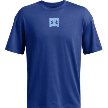 Under Armour Тениска Under Armour Men's Box Logo Regular Fit T-Shirt - Blue
