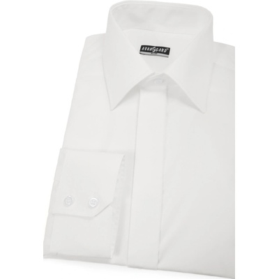 Avantgard pánská košile s krytou légou slim 162-226 smetanová/Ivory