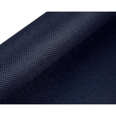Stoklasa Vyšívací látka KANAVA 5 jednobarevná tmavě modrá 380634/9, š.50cm (látka v metráži)