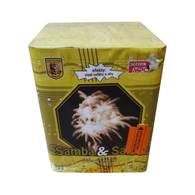 PyroMoravia Ohňostroj Samba & Salsa baterie 25 ran PM2331-O