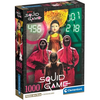 Clementoni Пъзел Clementoni от 1000 части - Squid Game 2 (39859)