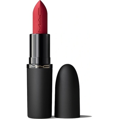 MAC Powder Kiss Hazy Matte Lipstick rtěnka Vínová 3,5 g