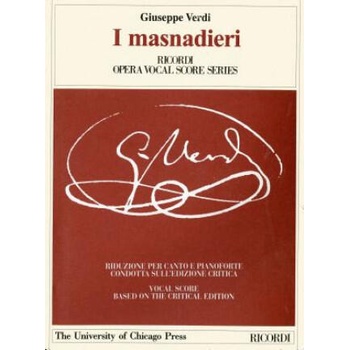 Image 1 of I Masnadieri: Melodramma Tragico in Four Parts by Andrea Maffei. the Piano-Vocal Score | Giuseppe Verdi, Roberta Montemorra Marvin