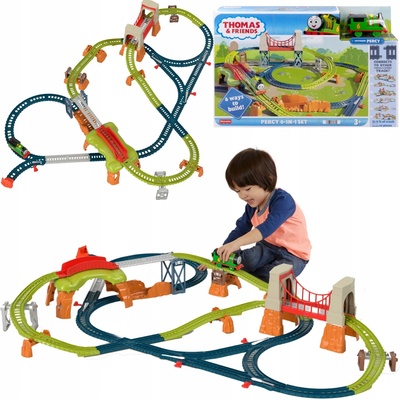 Sada kolejí Fisher-Price Thomas and Friends s Percy 6v1 HHN26 – Zboží Dáma