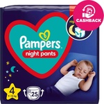 Pampers Night Pants 4 25 ks