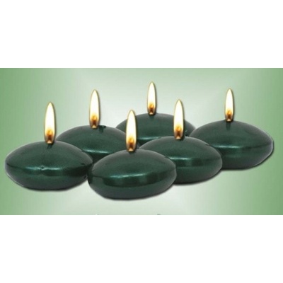 LIMA plovoucí 5 cm metalická smaragdově zelená 6 ks