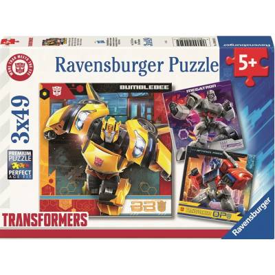 Ravensburger - Puzzle 3x49 Transformers / Bumblebee - 40 - 99 piese