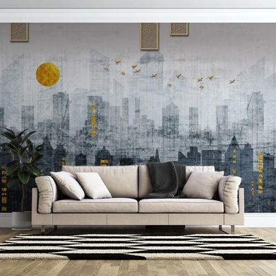 Art gift Фототапет Сенките на града 2