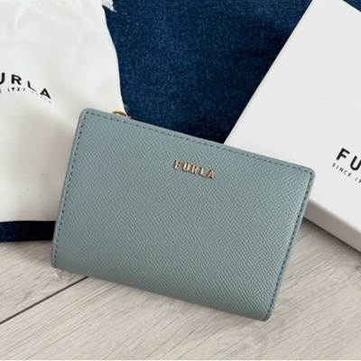 Furla peňaženka malá svetlomodrá
