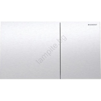 Geberit 115.622. FW. 1 - Бутон за промиване Sigma70 25x14, 6 см неръждаема стомана (GB0087)