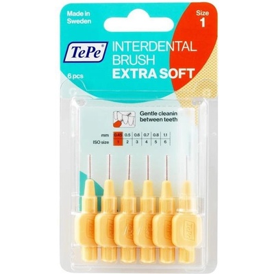 TePe Extra Soft mezizubní kartáčky 0,45 mm 6 ks