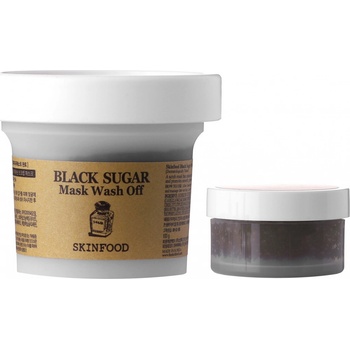 Skinfood Black Sugar Mask Wash Off peelingová maska s hnědým cukrem 100 ml