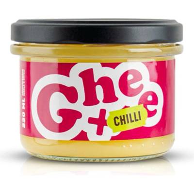 České Ghíčko Ghee+ přepuštěné máslo chilli 220 ml