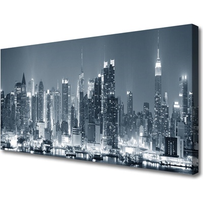 Obraz Canvas Mesto domy 100x50 cm