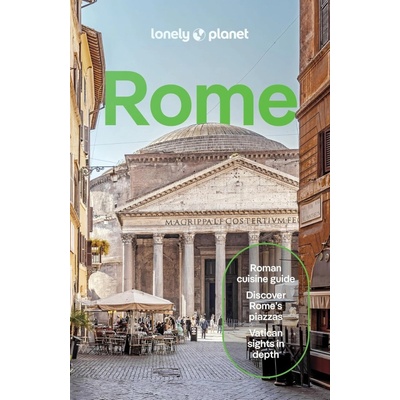 průvodce Rome 13.edice anglicky Lonely Planet