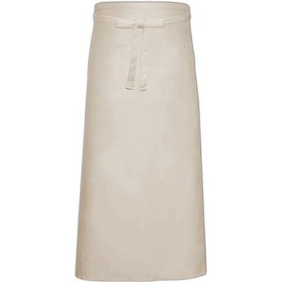 Link Kitchen Wear Bistro zástěra s přední kapsou X968T Natural Pantone 7499 100x100cm