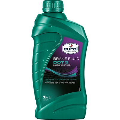 EUROL Brake Fluid DOT 5 Silic 1 l – Zboží Mobilmania