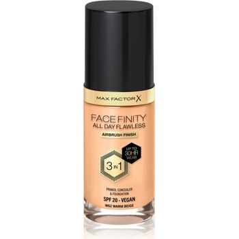 Max Factor Facefinity 3 in 1 Tekutý make-up s uv ochranou SPF20 62 Warm Beige 30 ml