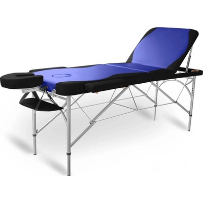 TANDEM Profi A3D Duo Skládací masážní stůlBarva: modro-černá 195*70 cm / 15,9 kg / 4 barvy