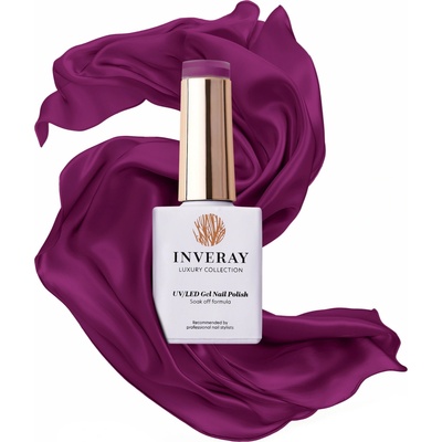 Inveray UV LED Gel lak N°279 PLUM ROYALE 10 ml