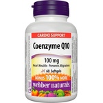 Webber Naturals Коензим Q10 - сърдечно здраве и антиоксидантна защита, 100 mg, 60 капсули (3855 WN)