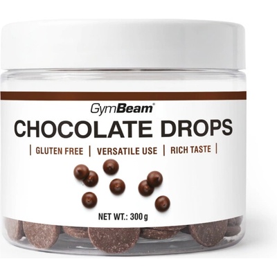 GymBeam Chocolate Drops 300 g