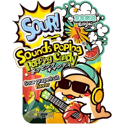 Ennjoi Sour Grapefruit Popping Candy 30 g