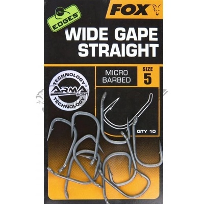 FOX EDGES Wide Gape Straight veľ.4 10ks