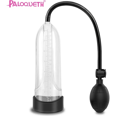 Paloqueth Pump Sex Toy with Durable Sleeve for Erection Magnification