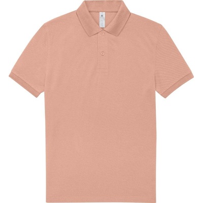 B&C My Polo 210 Piqué polo tričko ružové nude