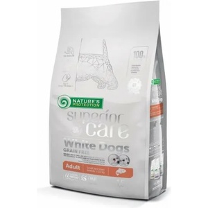 Nature's Protection Superior Care White Dogs GF Adult salmon Small&Mini Breeds 1,5 kg