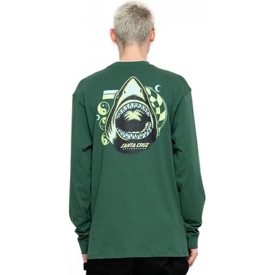 Santa Cruz SHARK triP LS TEE Cedar