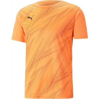 Puma pánské tričko INDIVIDUALRISE GRAPHIC Tee 65813150 Oranžový