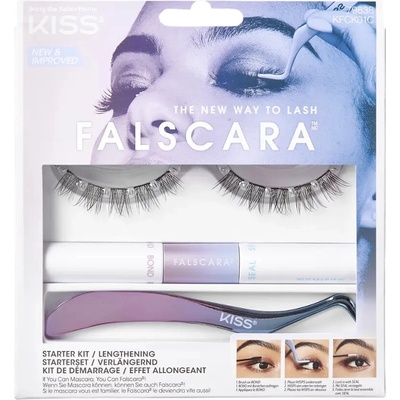 Kiss Falscara Eyelash Starter Kit – Zboží Dáma