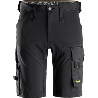 Snickers Workwear Kraťasy AllroundWork Full Stretch černé