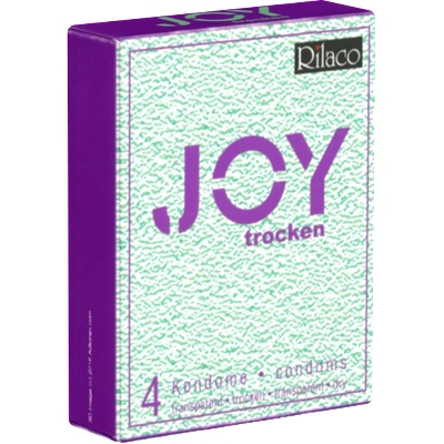 Rilaco Single: Joy, 4 dry condoms