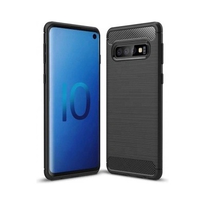 Pouzdro Forcell Case CARBON XIAOMI REDMI NOTE 10/REDMI NOTE 10S černá