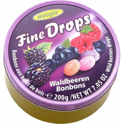 Woogie Fine Drops lesní ovoce 200 g