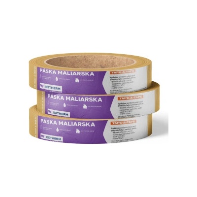 Woodcote Extherm Páska maliarska žltá 36 mm x 50 m 10101Y