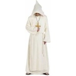 Limit Costumes Маскировъчен костюм за възрастни Limit Costumes Бял Монах Размер M