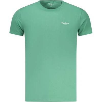 Pepe Jeans Мъжка тениска с къс ръкав pepe jeans, Размер m, Цвят Зелен (pm5010180originalbasic3n_ve671)